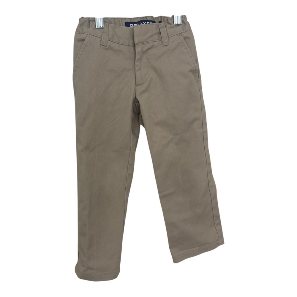 3/$15 French toast girls/boys relaxed fit uniform khaki pants size 4